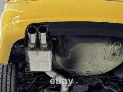 Système d’échappement Cat-Back de course FOX en acier inoxydable Ø90 mm Audi S4 B5