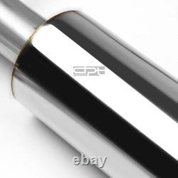 Système d'échappement Racing Catback en acier inoxydable avec double embout de silencieux pour Fit 06-11 Jb 2.5