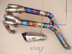 Système d'échappement complet BMW S1000RR 2009-2014 en acier inoxydable performance des racing