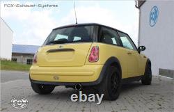 Système d’échappement complet de course en acier inoxydable pour Mini Cooper R50