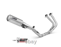 Système d'échappement complet en acier inoxydable haute performance MIVV Mk3 Kawasaki Z650 2017 2023