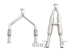 Système d'échappement en acier inoxydable Megan Racing pour Infiniti G35 G37 Sedan RWD AWD 07-13