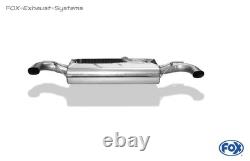 Système de course en acier inoxydable Mercedes A45 AMG W176 pour tuyaux d'échappement d'origine