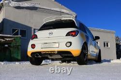 Système de course en acier inoxydable de Cat avec Vsd-Soundrohr Opel Adam S Per 140x90