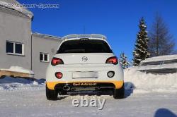 Système de course en acier inoxydable de Cat avec Vsd-Soundrohr Opel Adam S Per 140x90