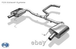Système de course en acier inoxydable depuis Opf Skoda Octavia RS TSI Type NX