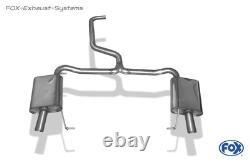 Système de course en acier inoxydable depuis Opf Skoda Octavia RS TSI Type NX