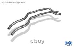 Système de course en acier inoxydable pour Cat BMW Z4 E89 Roadster 2x80mm à double paroi