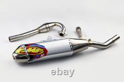 Tube d’échappement complet de course en acier inoxydable pour Kawasaki KLX250