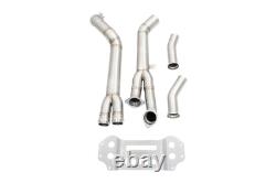 Tube intermédiaire Cut-N-Clamp en acier inoxydable Megan Racing pour BMW M3 G80 2021+