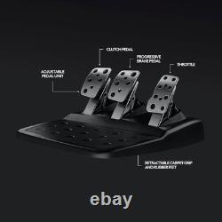 Volant de Course en Acier Inoxydable avec Retour de Force pour une Expérience de Jeu Ultime