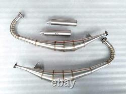 Yamaha RD 350 LC YPVS 1990-2025 Échappement de course en acier inoxydable sur mesure