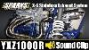 Yamaha Yxz 1000r Clip Audio Sparks Racing X 6 Système D'échappement En Acier Inoxydable